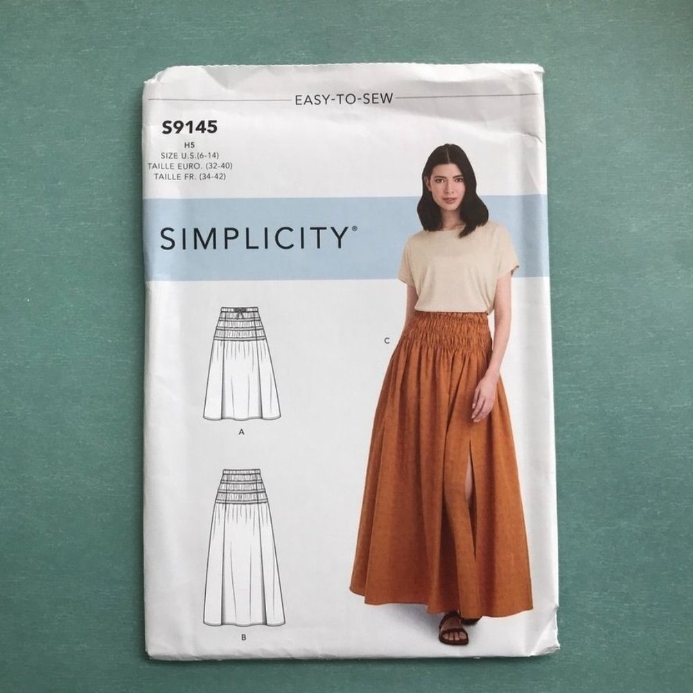 Simplicity Pattern #S9145 - Misses' Skirt - Sizes 6 - 14